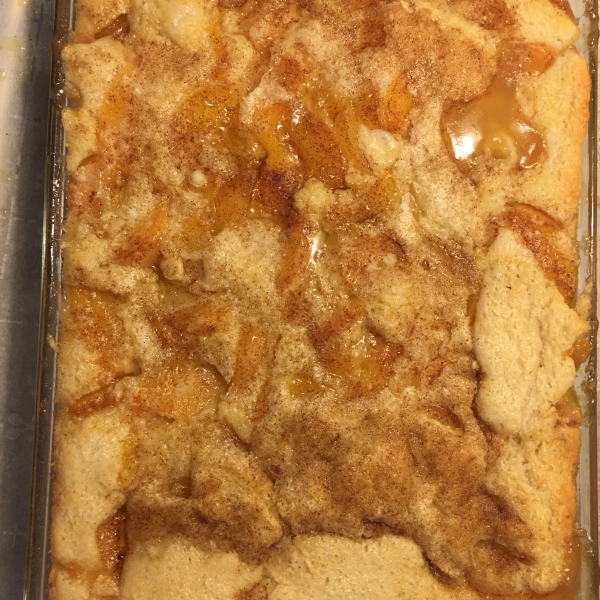 Quick Peach Cobbler