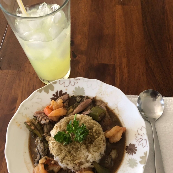 Chef John's Duck, Sausage, and Shrimp Gumbo