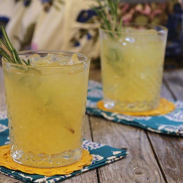 Spicy Lemon Ginger Switchel