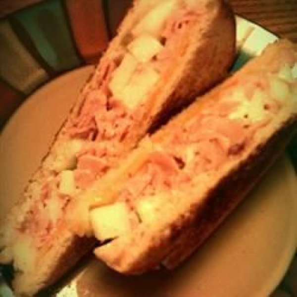 Apple Ham Grilled Cheese