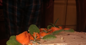 Carrot Cake with Chai-Flavored Cream Cheese Frosting