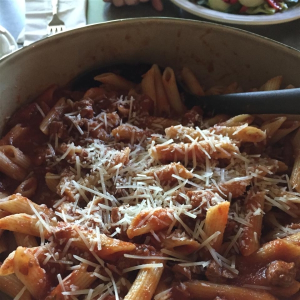 Slow-Braised Beef and Cherry Tomato Sauce