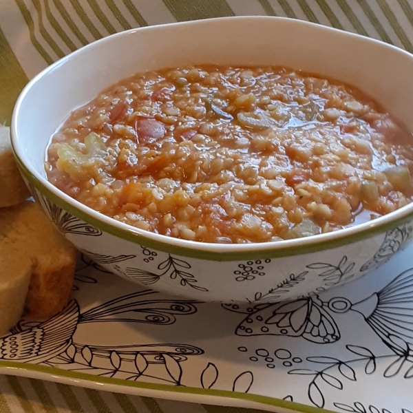Tomato-Curry Lentil Stew