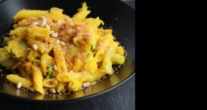 Saffron Scented Cauliflower Pasta