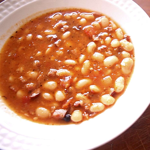 Polish Bean and Sausage Stew