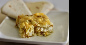 New Mexican Breakfast Casserole