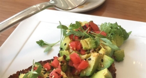 Avocado Toast with Pickled Radishes