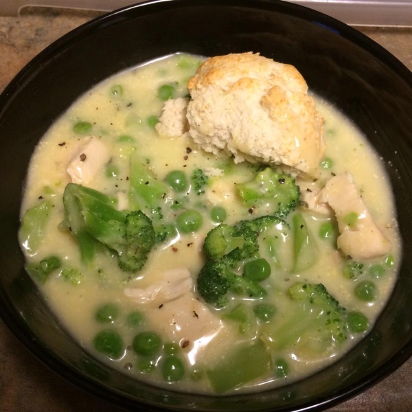 Cream of Chicken and Biscuits