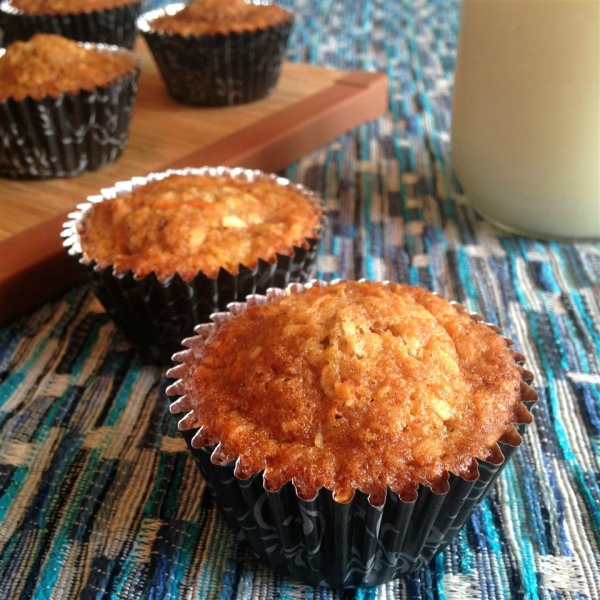 Chocolate Chip Carrot Cake Muffins