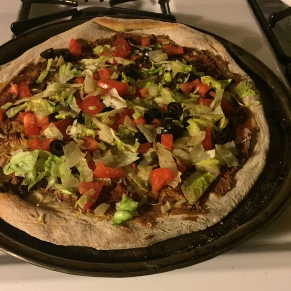 D's Taco Pizza