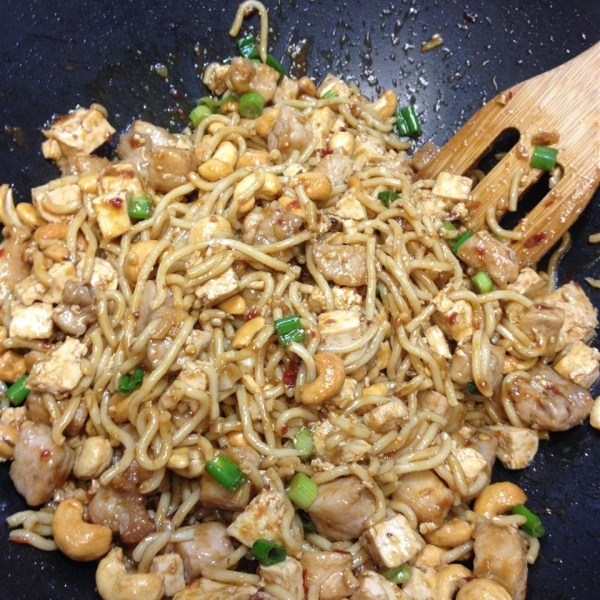 Tofu with Pork and Cashews