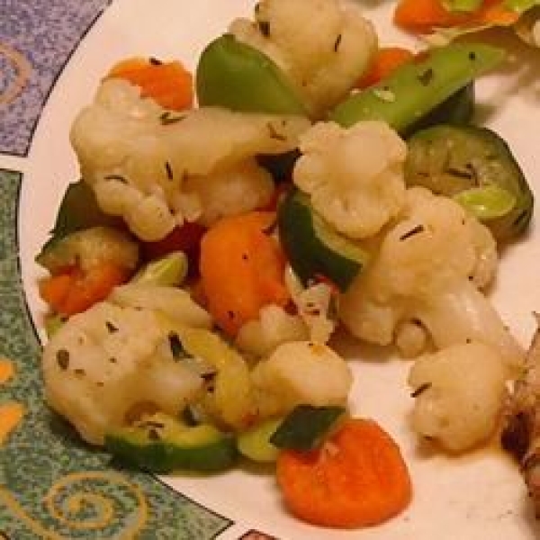 Herb Grilled Vegetables