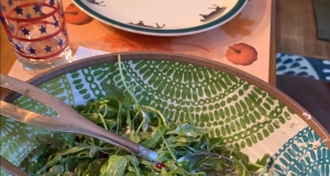 Arugula Salad with Goat Cheese and Pomegranate