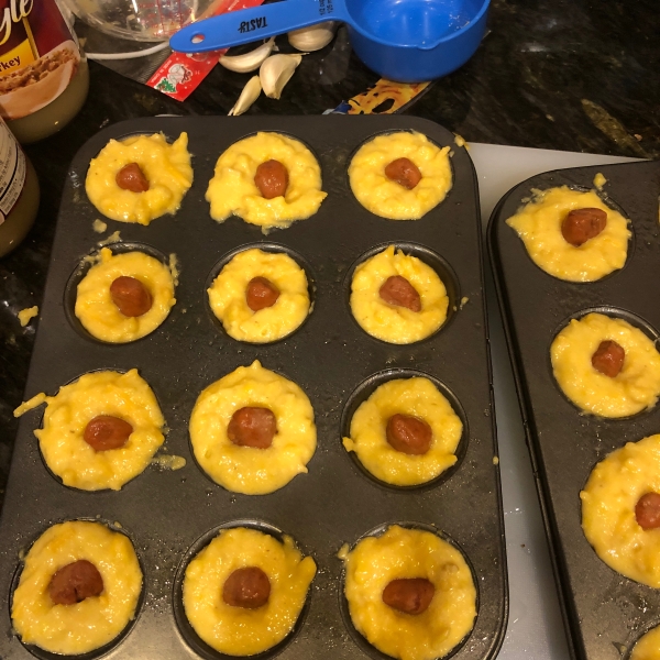 Corn Dog Muffins