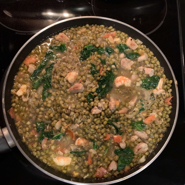 Mongo Guisado (Mung Bean Soup)