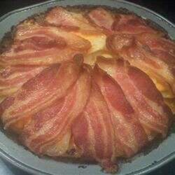 Bacon, Potato and Cheese Tart