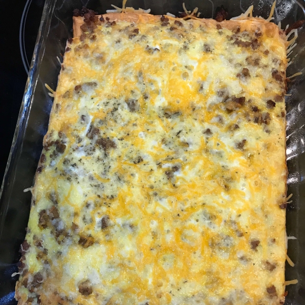 Egg and Sausage Casserole