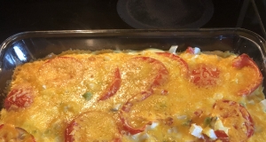 Ham and Cheese Egg Bake