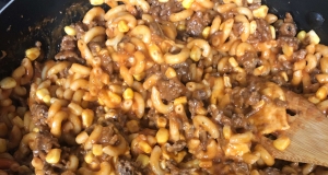 Hamburger and Macaroni Hot Dish