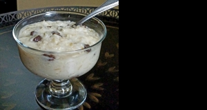 Healthier Creamy Rice Pudding