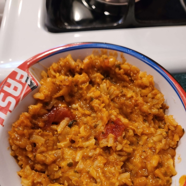 Turkish Red Lentil Soup with Mint