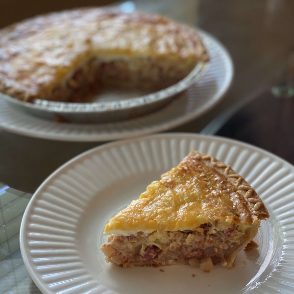 Corned Beef Hash Quiche