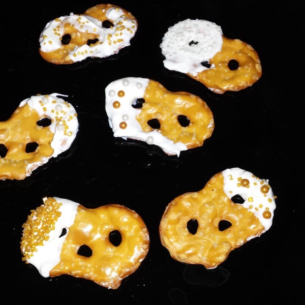 White Chocolate Pretzel Crisps® Sparklers