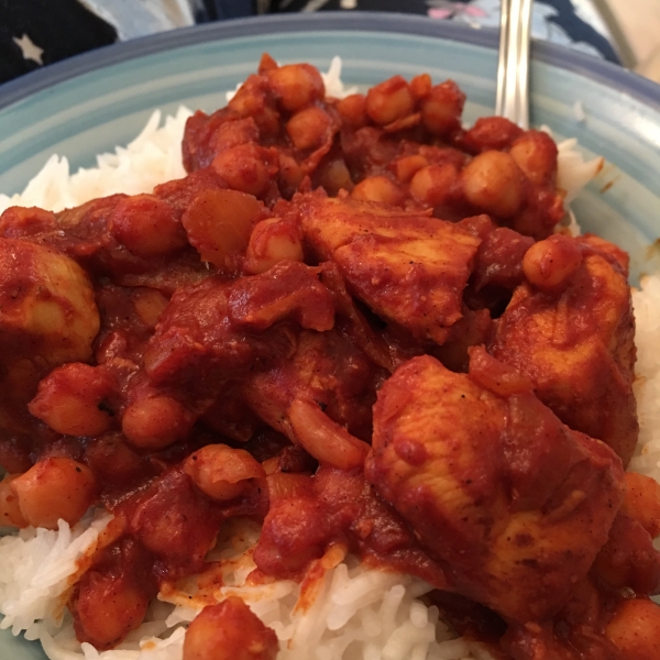 Chickpea and Chicken Curry