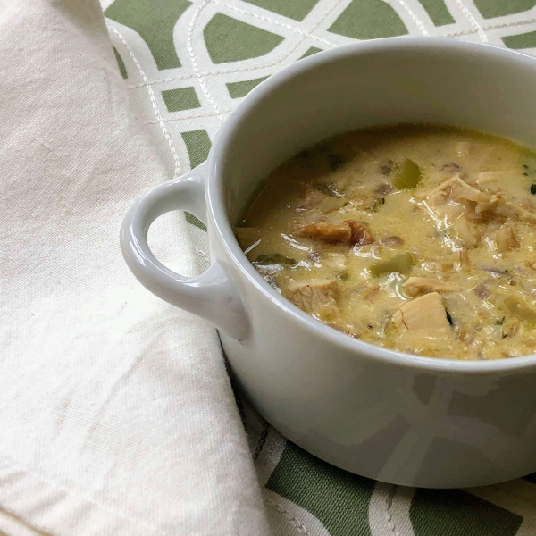 Creamy Chicken and Rice Soup