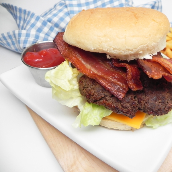 Juan's Stovetop Bacon Burgers