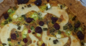 Sausage, Mushroom and Cranberry Tart