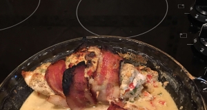 Stuffed and Wrapped Chicken Breast