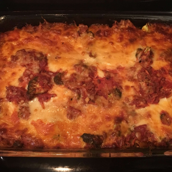 Healthier Baked Ziti