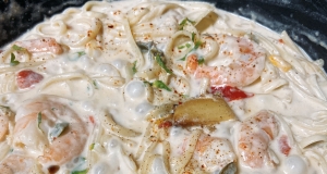 Zydeco Stomp Cajun Shrimp Alfredo