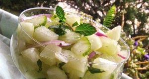 Cucumber Honeydew Salad