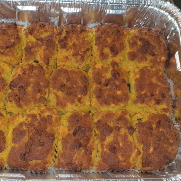 Carrot and Cranberry Muffins