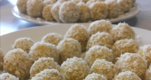 Raw-Vegan Mango Coconut Truffles