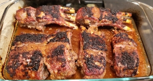 Lamb Ribs with Honey and Wine