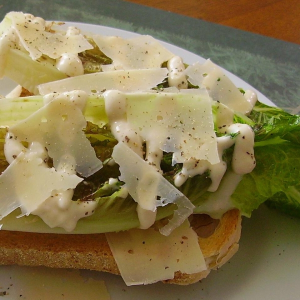 Knife and Fork Grilled Caesar Salad