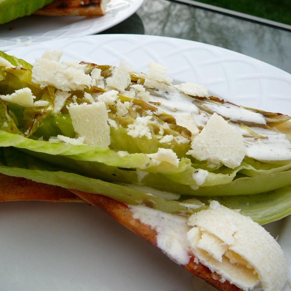 Knife and Fork Grilled Caesar Salad