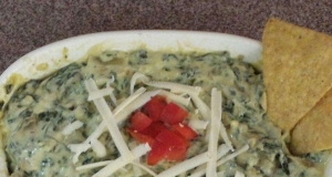 4-Cheese Spinach-Artichoke Dip