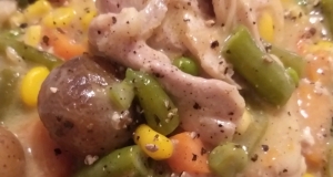 Slow Cooker Chicken Pot Pie Stew