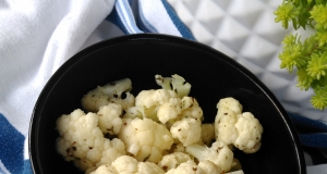 Italian-Seasoned Cauliflower Bites in Foil