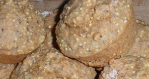 Cornmeal Millet Poppy Seed Muffins