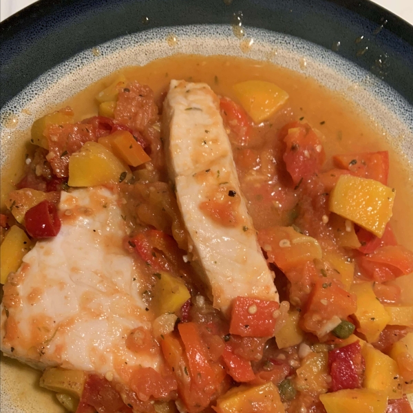 Fish in a Red Sauce