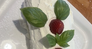 Angel Food Cake and Strawberry Cream Roll