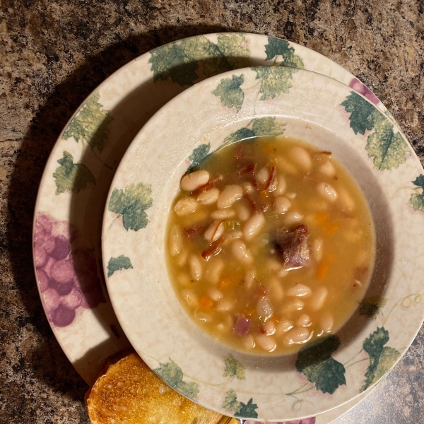 White Bean and Ham Bone Soup