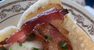 Puff Pastry with Egg and Bacon