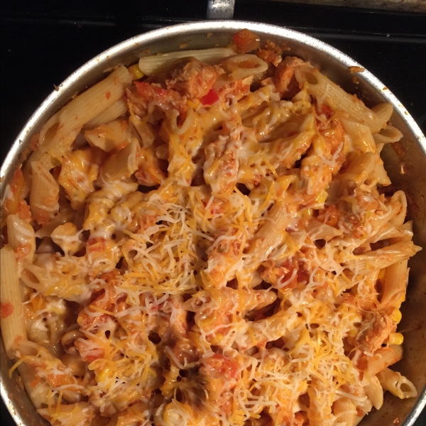 Cheesy Tex Mex Chicken Penne