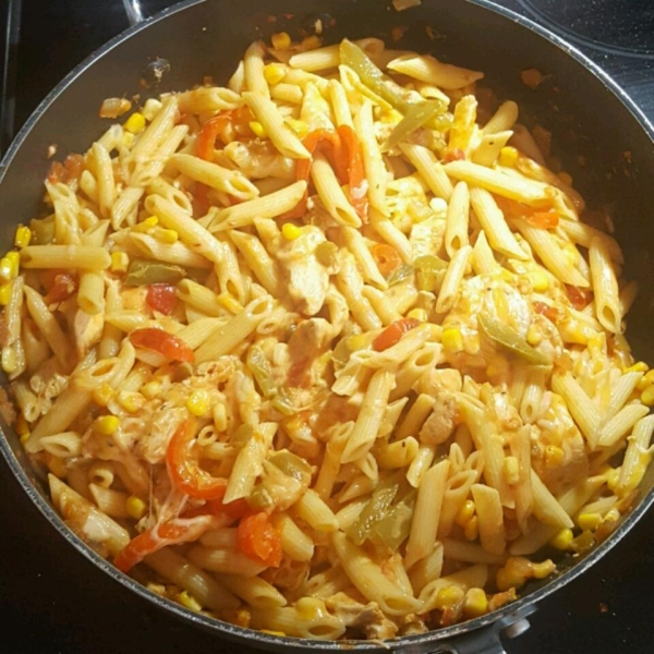 Cheesy Tex Mex Chicken Penne